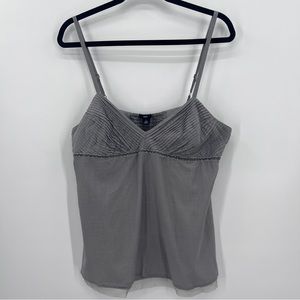 GAP Adjustable Spaghetti Strap Top, L